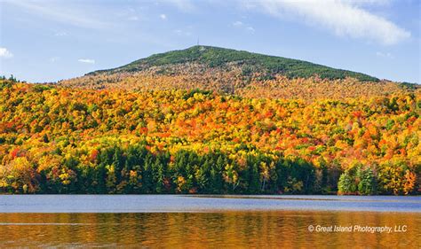 Mt Kearsarge Fall Foliage - Lake Sunapee Living