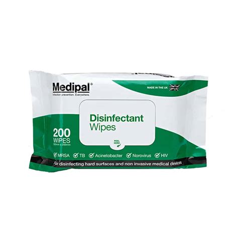 Medipal Disinfectant Wipes - Steriline