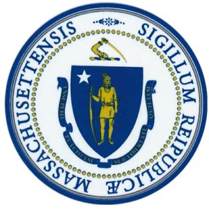 MASSACHUSETTS STATE SEAL VINYL FLAG DECAL STICKER MULTIPLE SIZES TO ...