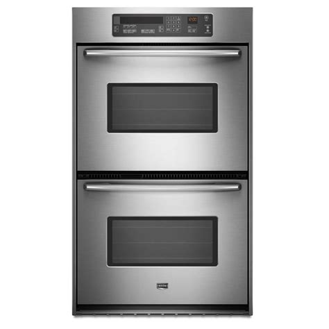 Maytag 30-Inch Double Electric Wall Oven (Color: Stainless Steel) at Lowes.com