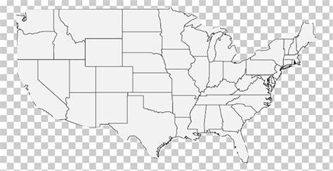 Contiguous United States Blank Map Alaska World Map PNG, Clipart ...