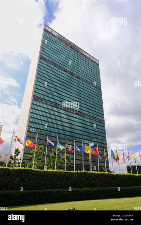 The United Nations Headquarters in New York CIty Stock Photo - Alamy