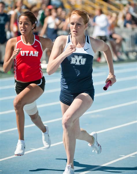 Luke Hansen Photography: BYU Track and Field - And a Utah State Mullet