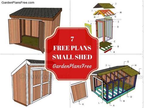 13 Free Small Garden Shed Plans | Free Garden Plans - How to build ...