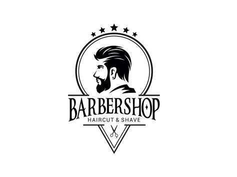 Barber Shop Logo Vector Template Illustration par Majesticlogo · Creative Fabrica