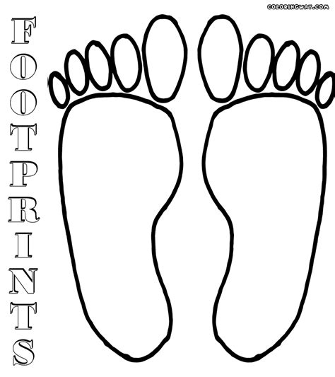 Footsteps Drawing | Free download on ClipArtMag