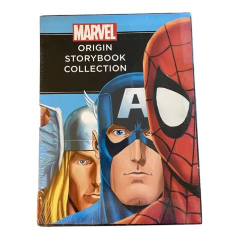 MARVEL ORIGIN STORYBOOK Collection -Iron Man Spiderman Thor Captain America Hulk $10.42 - PicClick