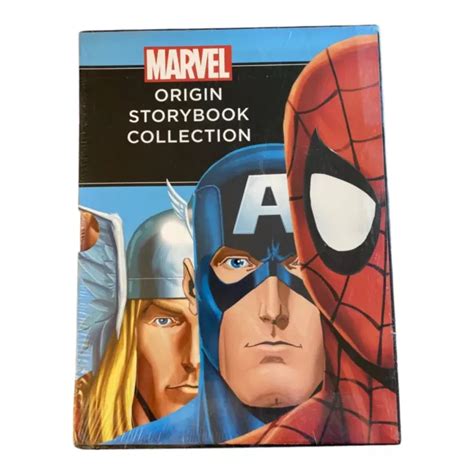 MARVEL ORIGIN STORYBOOK Collection -Iron Man Spiderman Thor Captain America Hulk $10.42 - PicClick