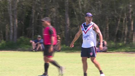 Former NRL player Scott Prince plays touch in Port at NSW state cup ...