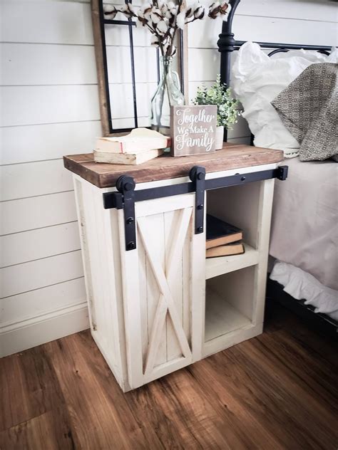 Bella Farmhouse Nightstand | Rustic nightstand, Rustic bedroom, Bedroom ...