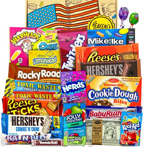 Buy Large American Sweets Gift Box - USA Sweets and Chocolate, Reeses ...