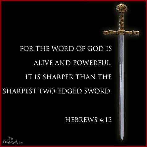 Today’s Bible Verse ~ Hebrews 4:12 | News and Views