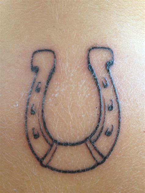 horseshoe tattoo