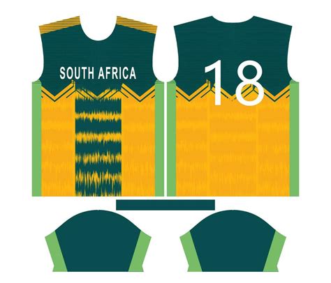 South Africa cricket team sports kid design or South africa cricket ...