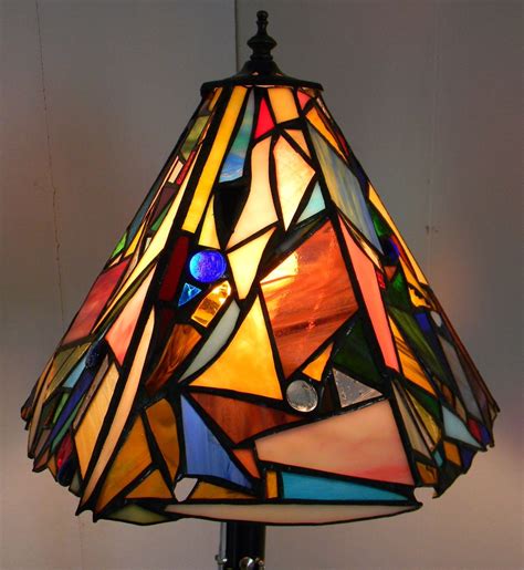 Stained Glass Lampshade | atelier-yuwa.ciao.jp