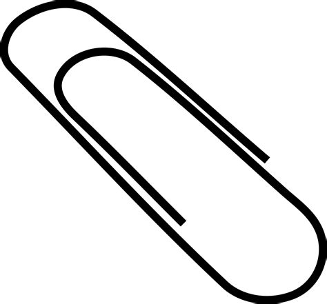Clipart - Simple paper clip
