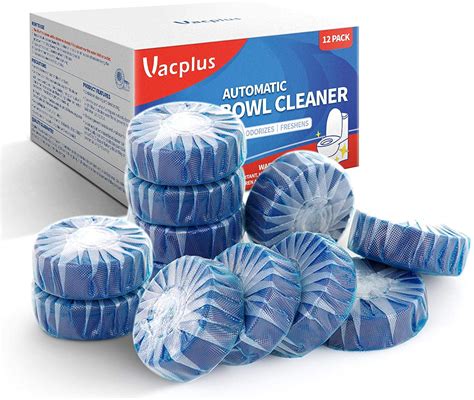 Vacplus Automatic Toilet Bowl Cleaner Tablets, Bathroom Toilet Tank Cleaner (12 PACK) - Walmart.com