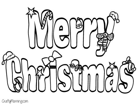 Free Printable Christmas Coloring Pages for Kids | Merry christmas coloring pages, Printable ...