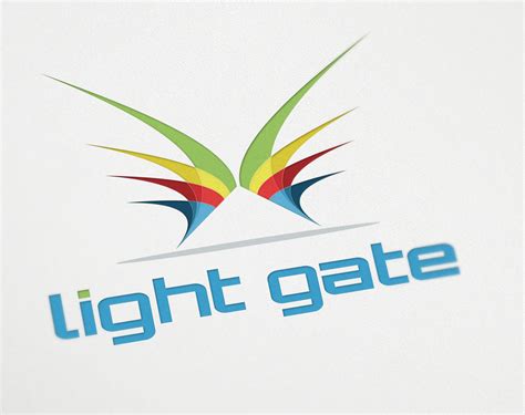 Abstract Light Gate Logo