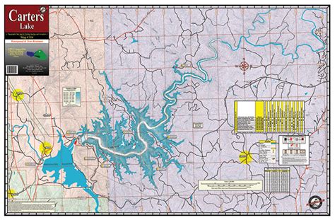 Carters Lake #316 – Kingfisher Maps, Inc.