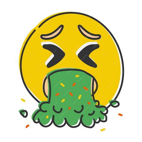 eeww #emoji #sick #guacala #dontlikeit - Smile Vomit Clipart - Clip Art ...