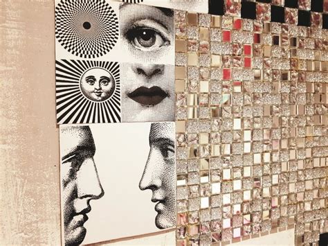 Fornasetti_ Plate Tile Sticker Poster Print_ Inspired Piero Fornasetti ...