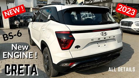 2023 Hyundai Creta Launched - Extra Safety Features | BS6 Phase 2 | Hyundai Creta S+ Knight 2023 ...