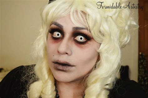 FormidableArtistry: Halloween Makeup: Victorian Ghost Bride