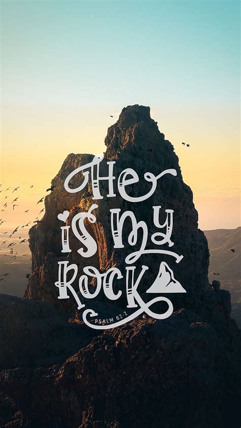 He Is My Rock, Psalm, He, TheBlackCatPrints, bible quotes, bible verse ...