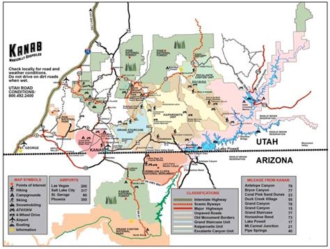 Kane County, Utah Map & Weather | Kanab, Utah information :: KanabGuide.com