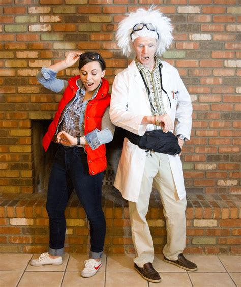 Marty McFly and Doc Brown Back to the Future Costume | Funny couple ...