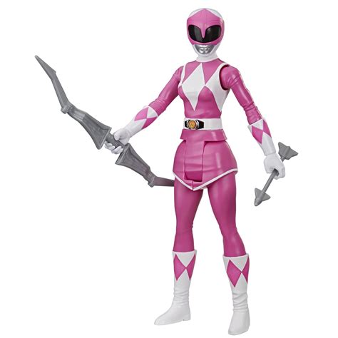 Buy Power RangersMighty Morphin Pink Ranger 12-Inch Action Figure Toy Inspired by Classic TV ...