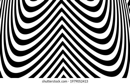 Black White Background Op Art Style Stock Vector (Royalty Free ...