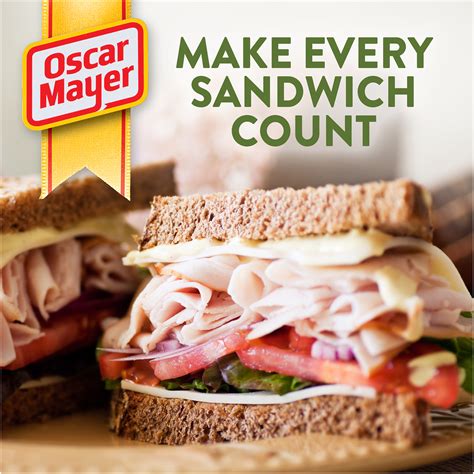 Oscar Mayer Deli Fresh Meats; Sandwiches or Hors D'oeuvres ? Both!