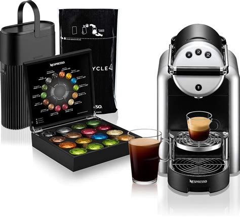 Amazon.com: Nespresso Professional Coffee Maker Starter Bundle, Zenius ...