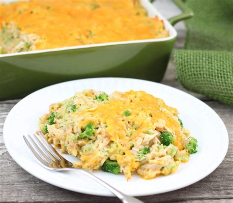 Cheesy Chicken Broccoli Rice Casserole - The Farmwife Cooks