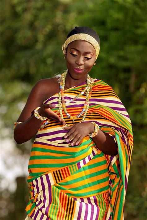 Ghanaian traditional dress | Priscilla Brefo in Ghanaian tra… | Flickr