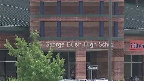 Health officials test students at George Bush High School for ...