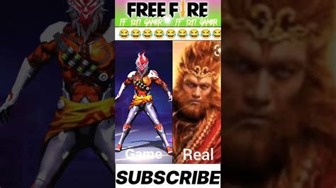 Free Fire Character in Real Life😱😱😱#shortsfeed #freefire #maxff #tondegamer #tgrnrz - YouTube