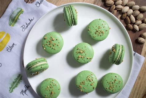 Pistachio Macarons