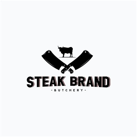 Butcher shop logo vector illustration 11155599 Vector Art at Vecteezy