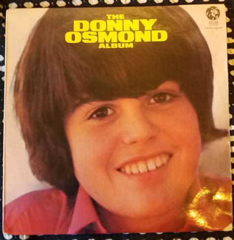 Donny Osmond – The Donny Osmond Album (1971, Vinyl) - Discogs