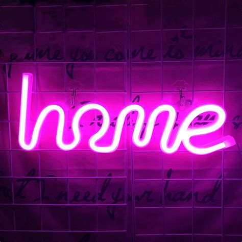 Neon Sign Light Home Neon Sign Home Neon Light LED Neon - Etsy UK