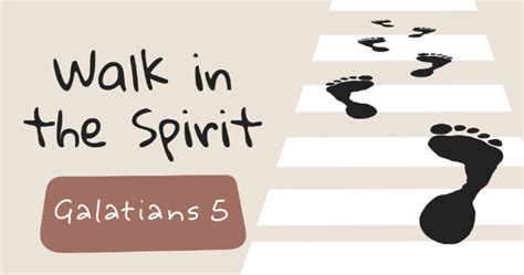 Sermon: Walk in the Spirit