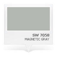 Image result for Magnetic Gray 7058 Sherwin Williams in 2019 | Grey kitchen walls, Paint colors ...
