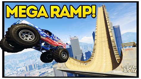 BIGGEST GTA 5 MEGA RAMP!! GTA 5 Mods Showcase : Episode 29 - YouTube