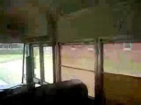 Blue Bird School Bus Interior - YouTube