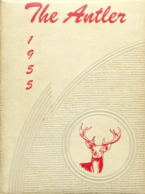 1955 yearbook from Bonanza High School from Bonanza, Oregon for sale