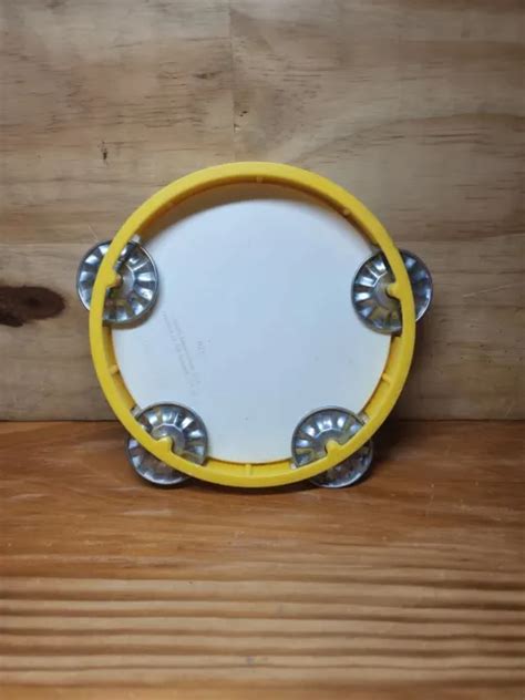 VINTAGE 1979 FISHER Price #921 MARCHING BAND DRUM SET - Quaker Oats Tambourine $8.08 - PicClick