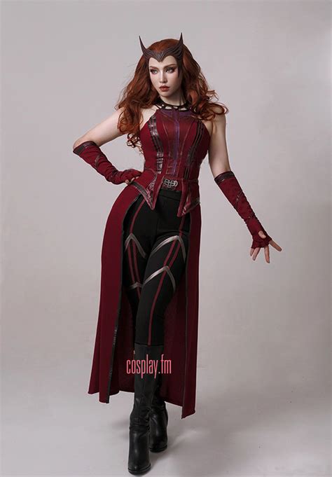 Adult Scarlet Witch Costume Marvel Doctor Strange In The Multiverse Of Madness ...